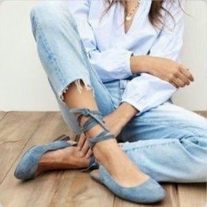 Madewell april ankle flat 9.5 EUC